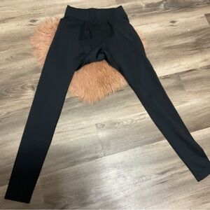 Under Armour Black High-Waisted Trousers Size S